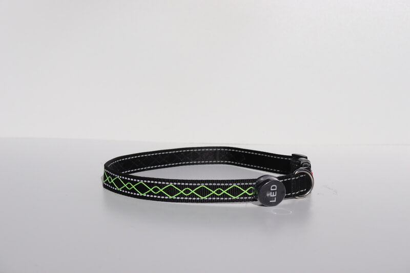 Bestickte LED-Halskette