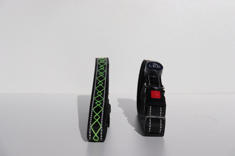 Bestickte LED-Halskette